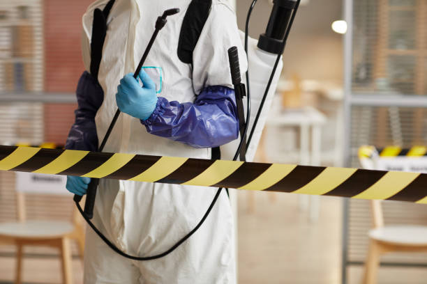 Professional Biohazard Cleanup technician working in Bellwood, NE
